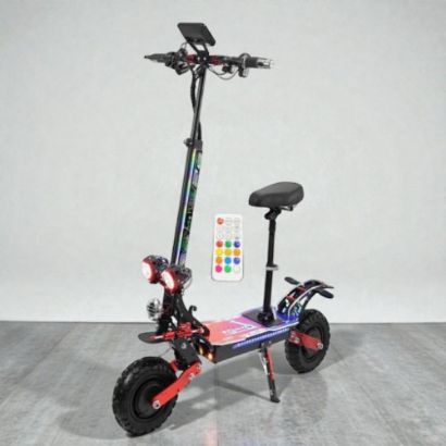 صورة سكوتر التمساح 4000 واط – تصميم رياضي مع إضاءة وقوة استثنائية